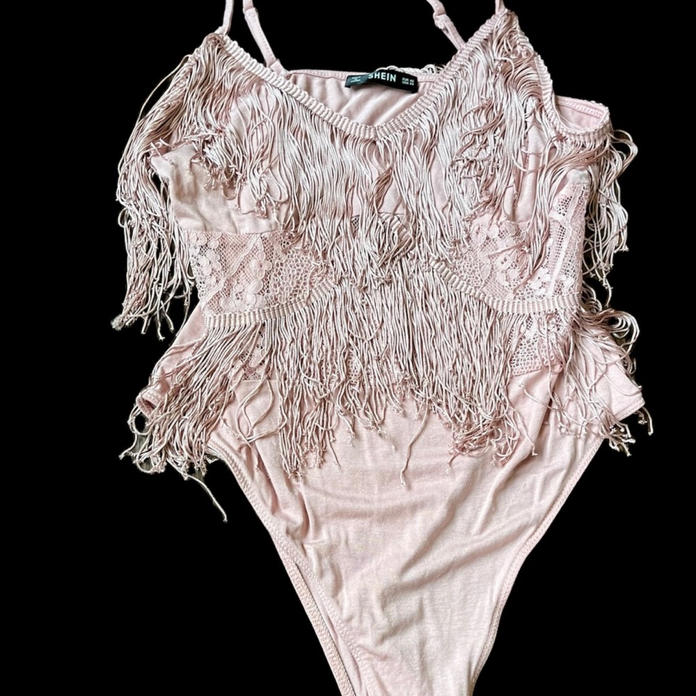 Bodysuit with Fringe